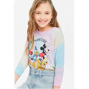 Forever 21 Disney tie dye shirt